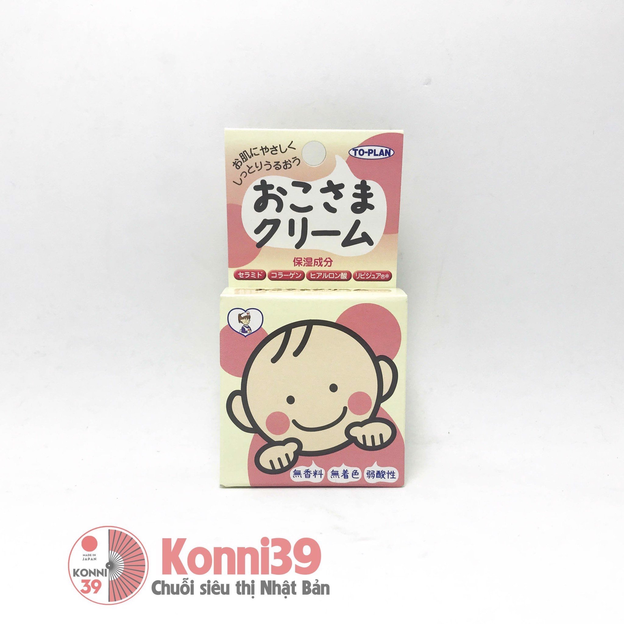 Kem nẻ To-plan Okosama Cream dùng cho mặt và body 30g - 4949176021388