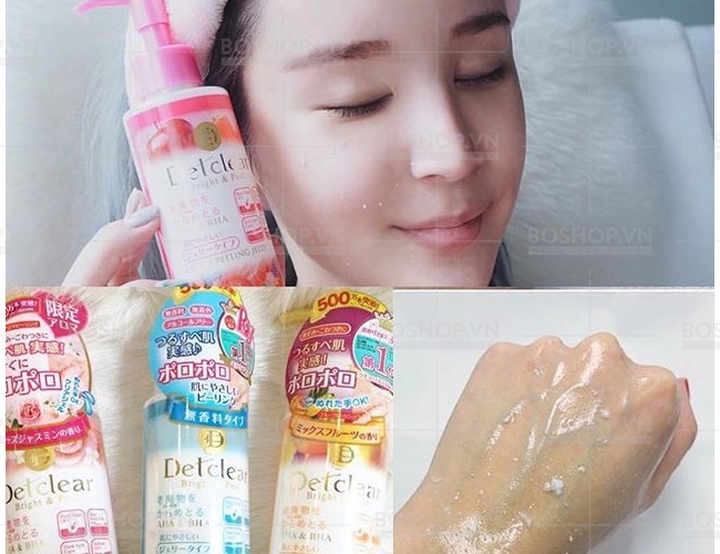Gel tẩy da chết Detclear - Cam