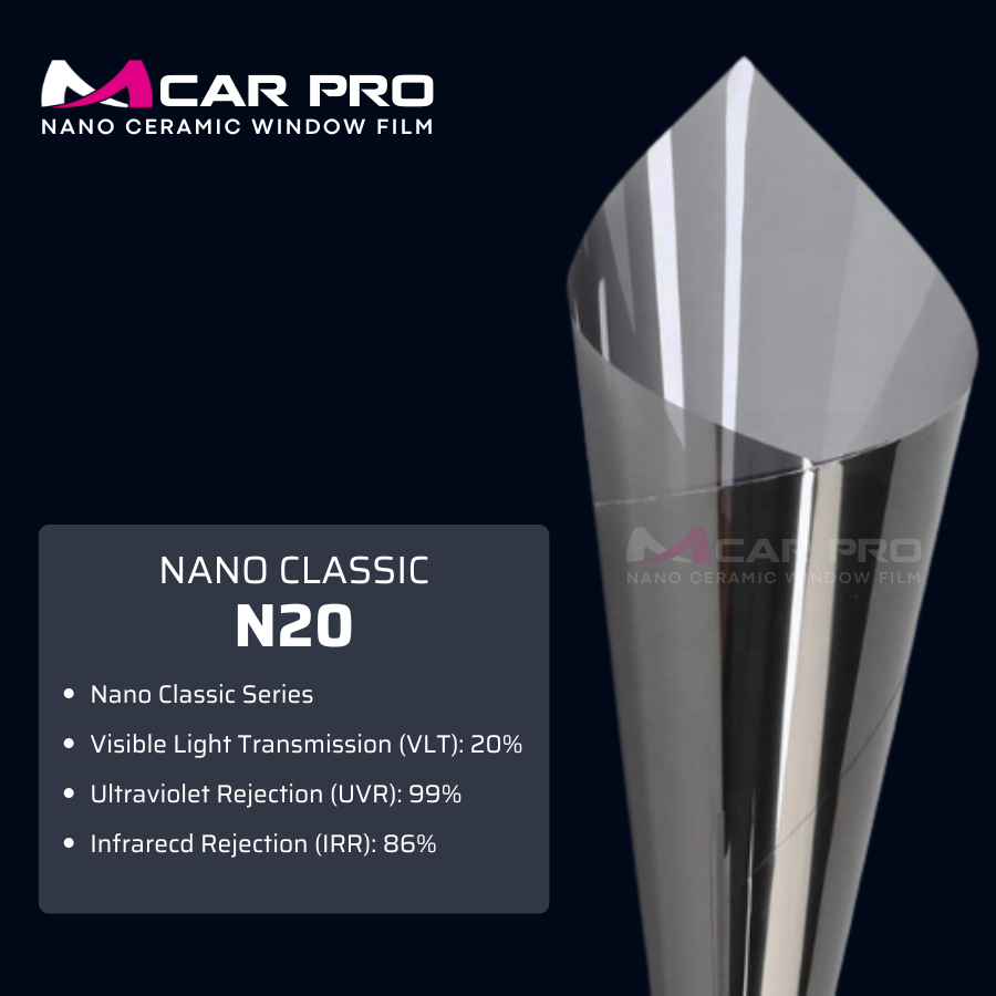 NANO CLASS N20 - MCAR PRO WINDOW FILM