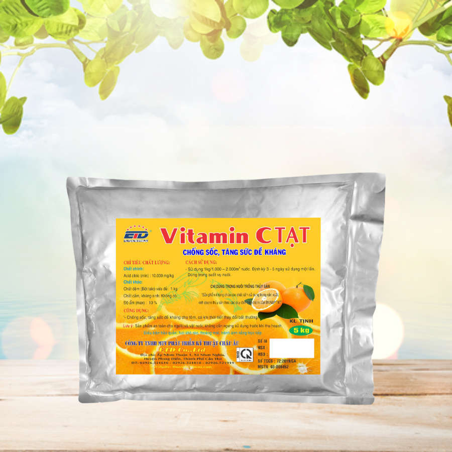 VITAMIN C TẠT - Chống Sốc, Tăng Đề Kháng  