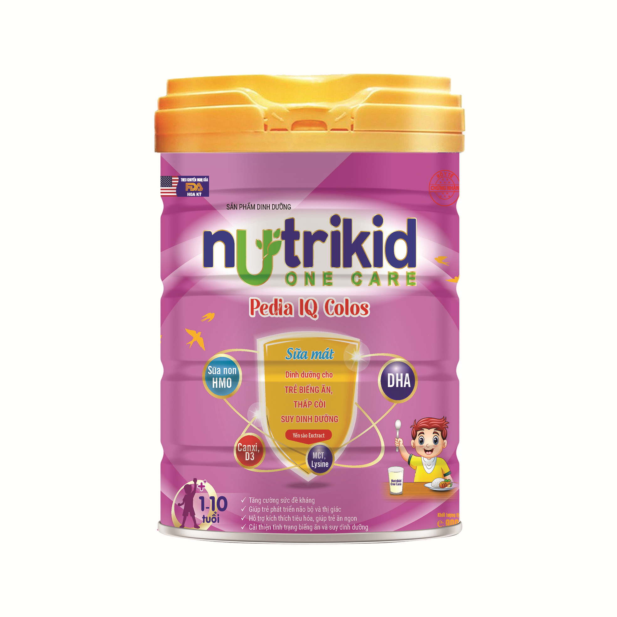 Nutrikid One Care Pedia IQ Colos ( 1-10 tuổi)