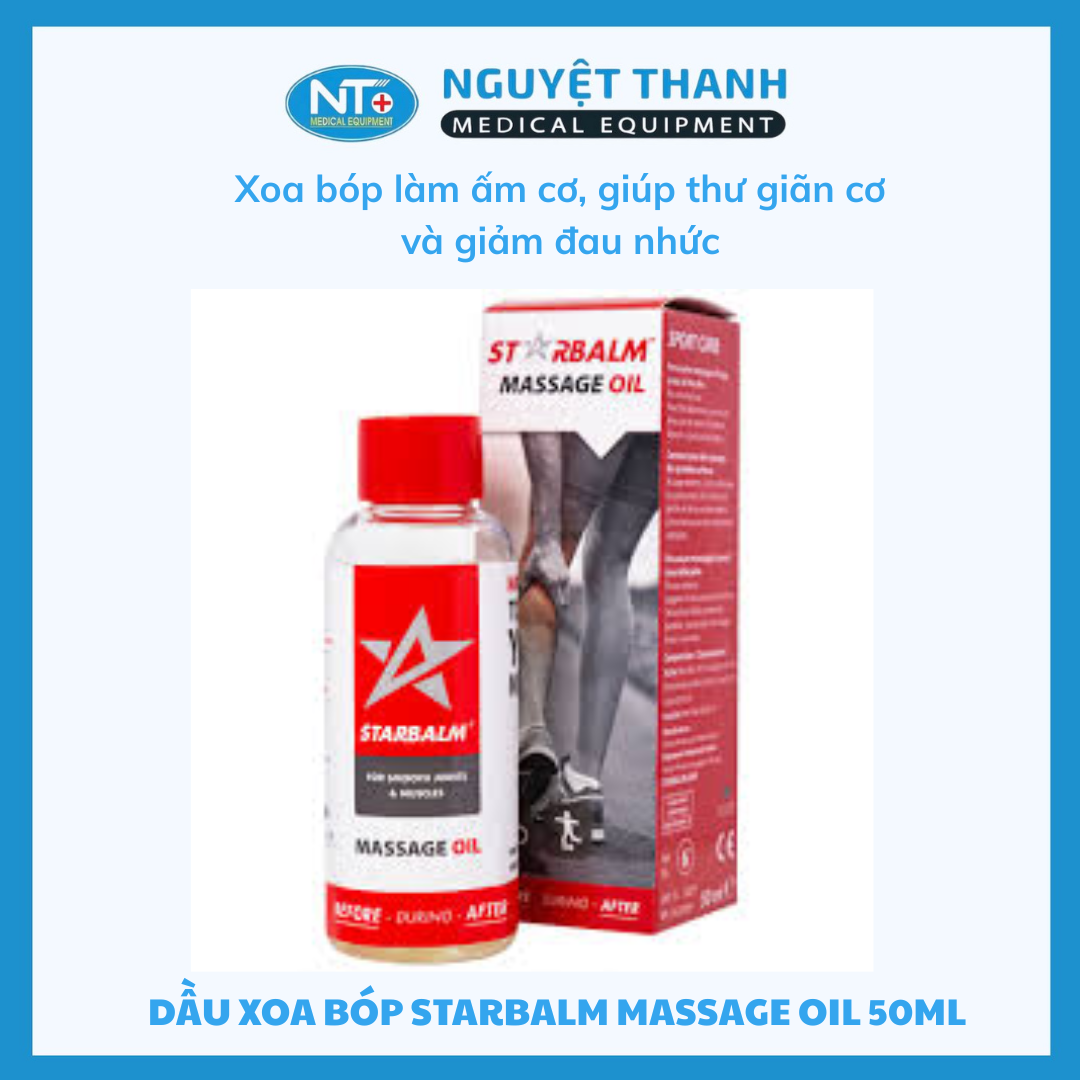 Dầu xoa bóp Starbalm Massage Oil 50ml