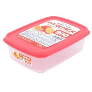Hộp đựng thực phẩm chịu nhiệt Sanada 2,2l (hồng)