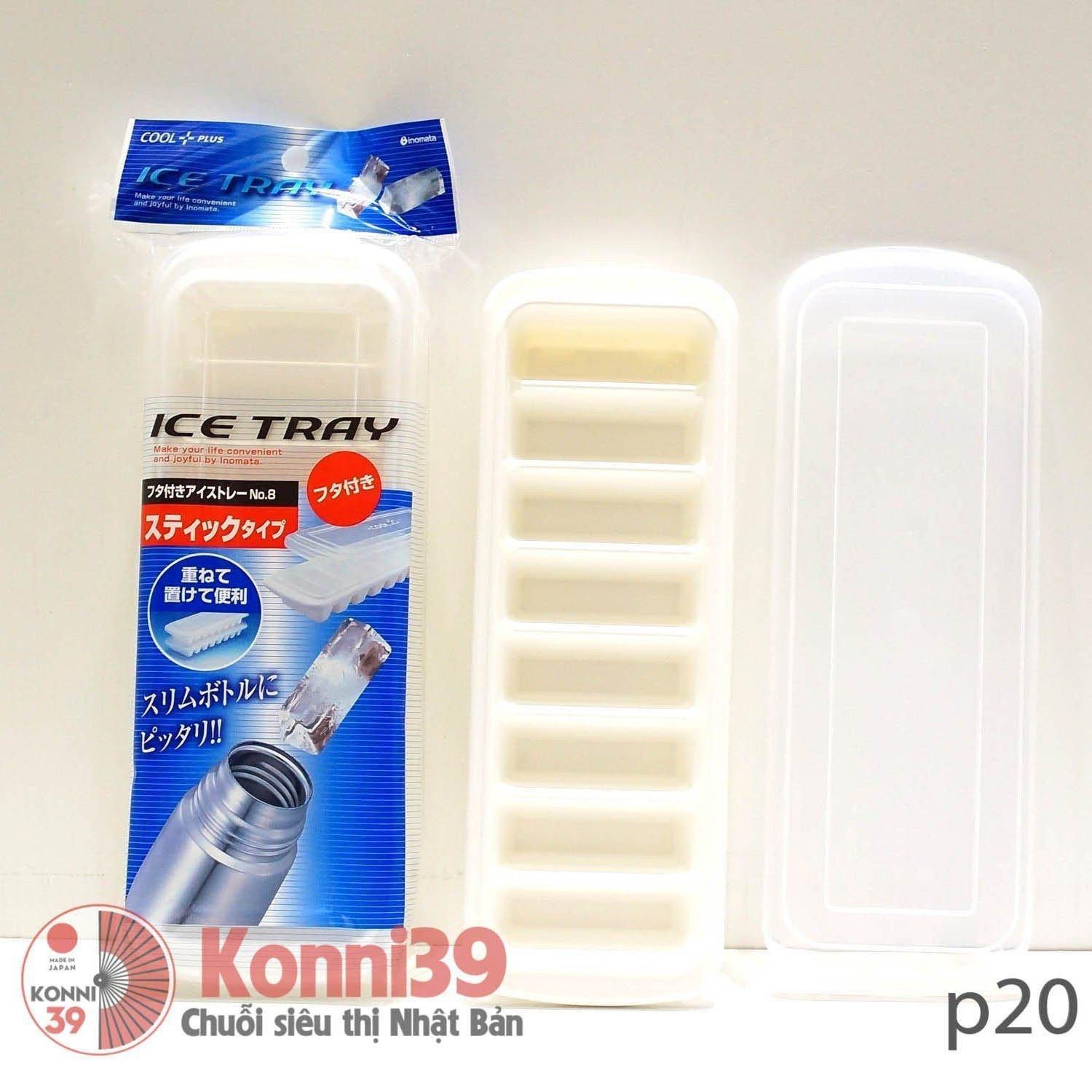 Khay làm đá INOMATA (8 viên)  - 4905596503163