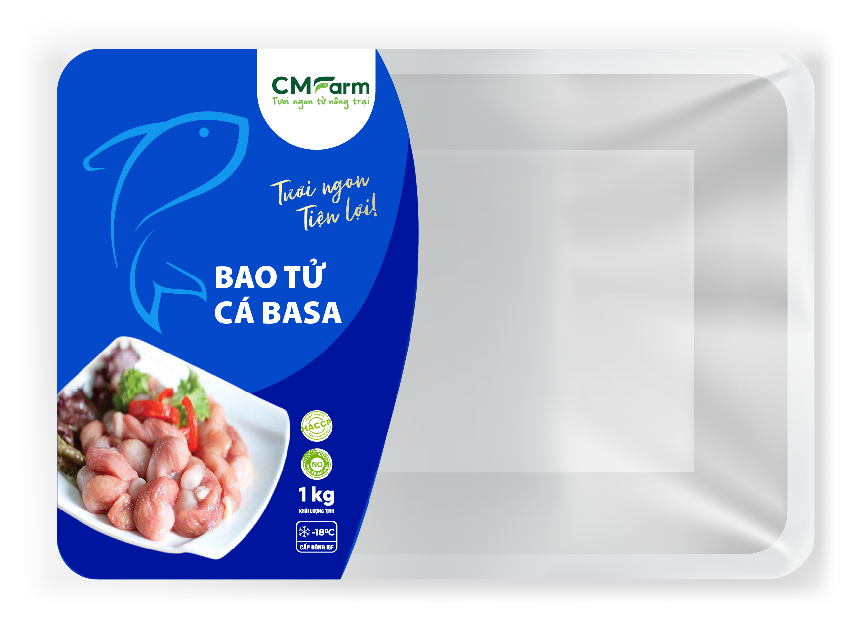 Bao tử cá Basa 1kg