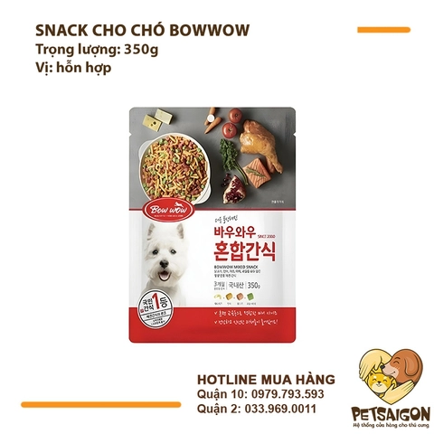 Bánh Thưởng Cho Chó Snack Bowwow