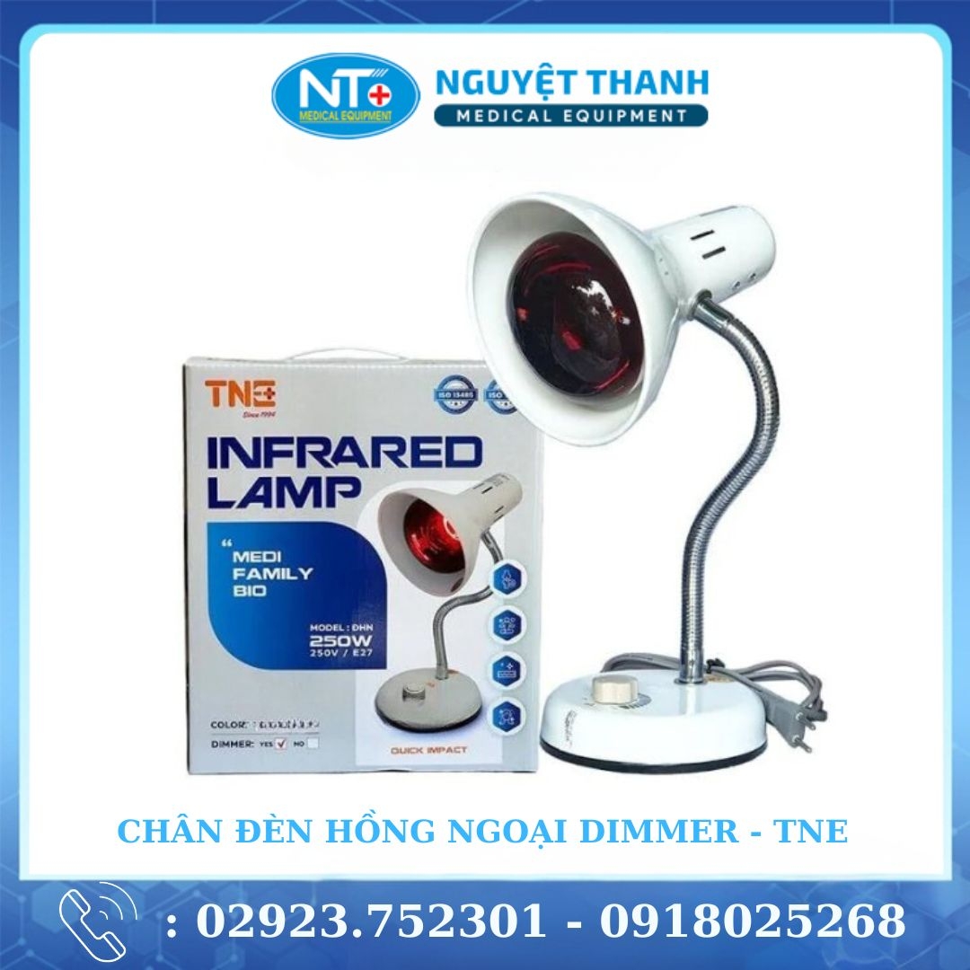 Chân Đèn Hồng Ngoại Dimmer - TNE (chân lùn , màu xanh )
