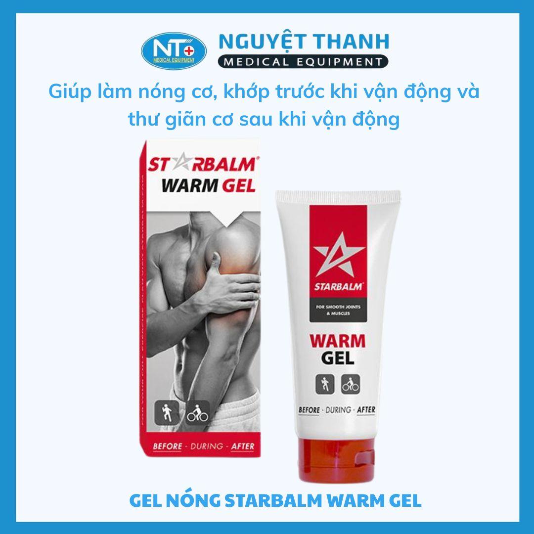 Gel Nóng Starbalm Warm Gel -Tuýp 100ml và Tuýp 25ml