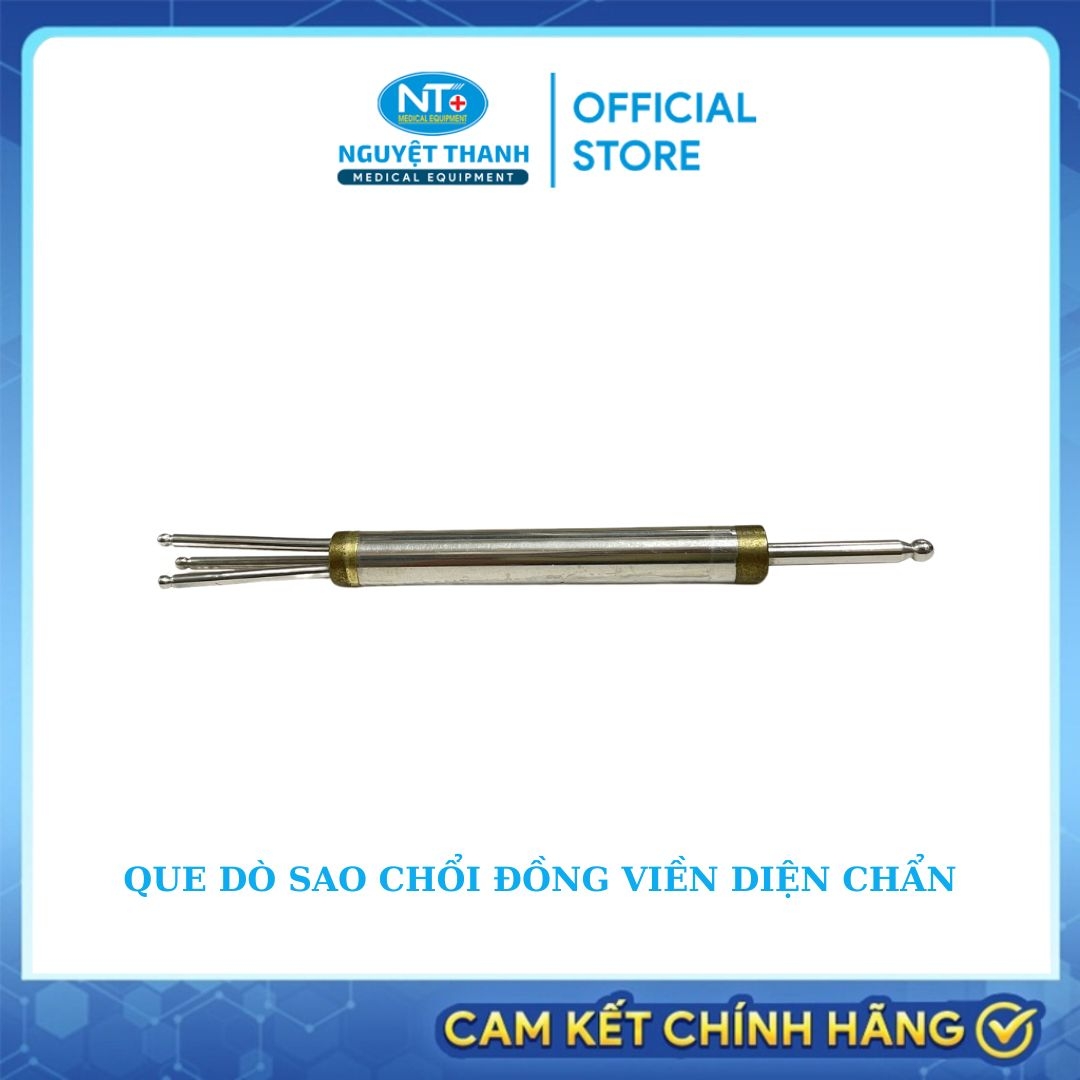 Que Dò Sao Chổi Đồng Viền Diện Chẩn