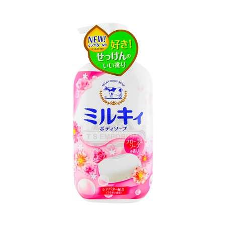 Sữa tắm Milky Body Soap chiết xuất sữa bò - 4901525006316 (Hương Hoa)