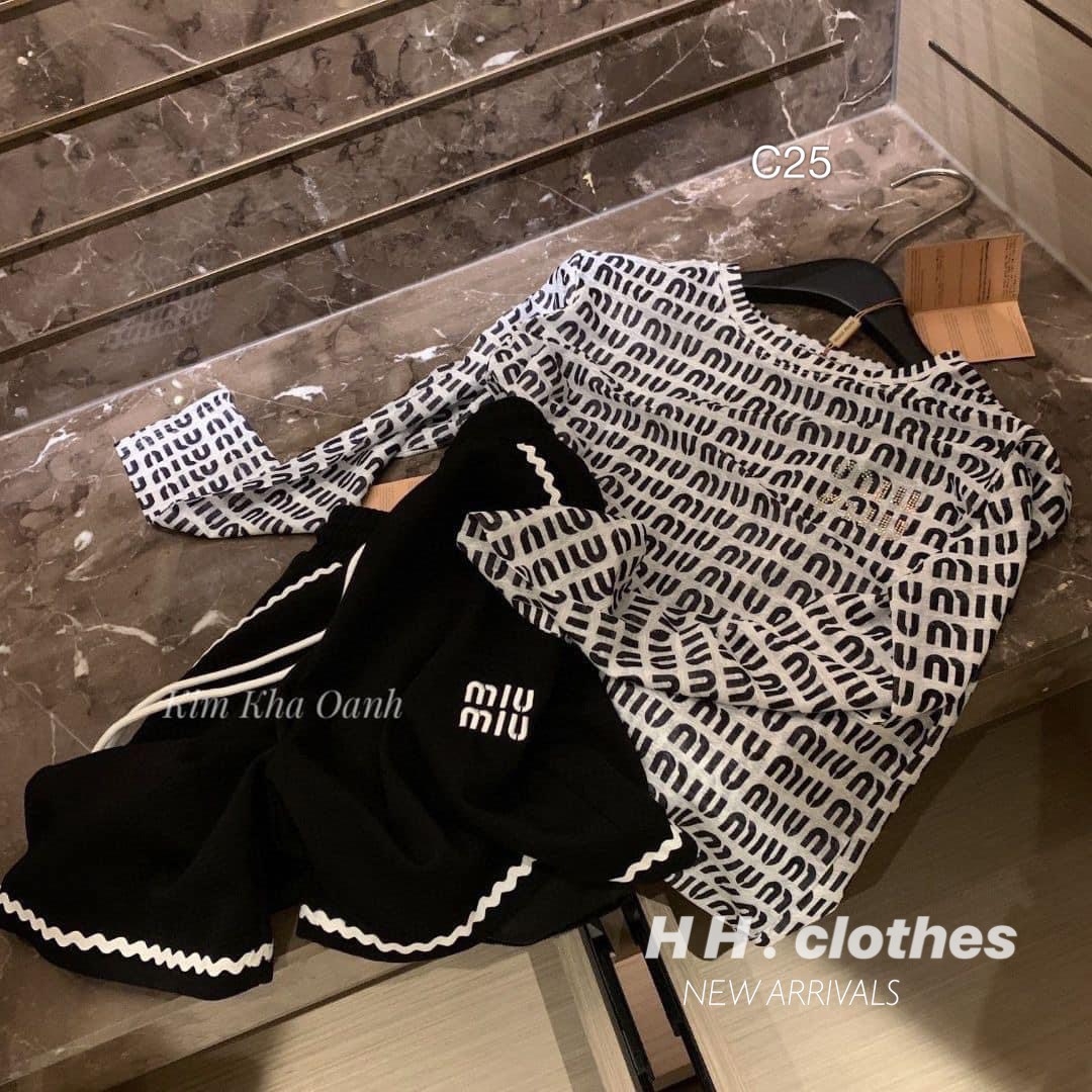 Set Rách Miu Miu 
