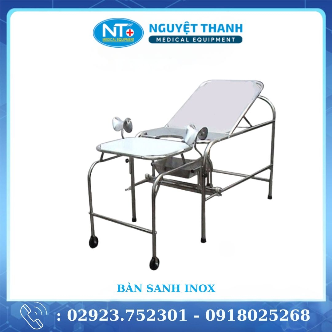 Bàn Sanh Inox (Chưa Bao Gồm Bục 1Tầng)
