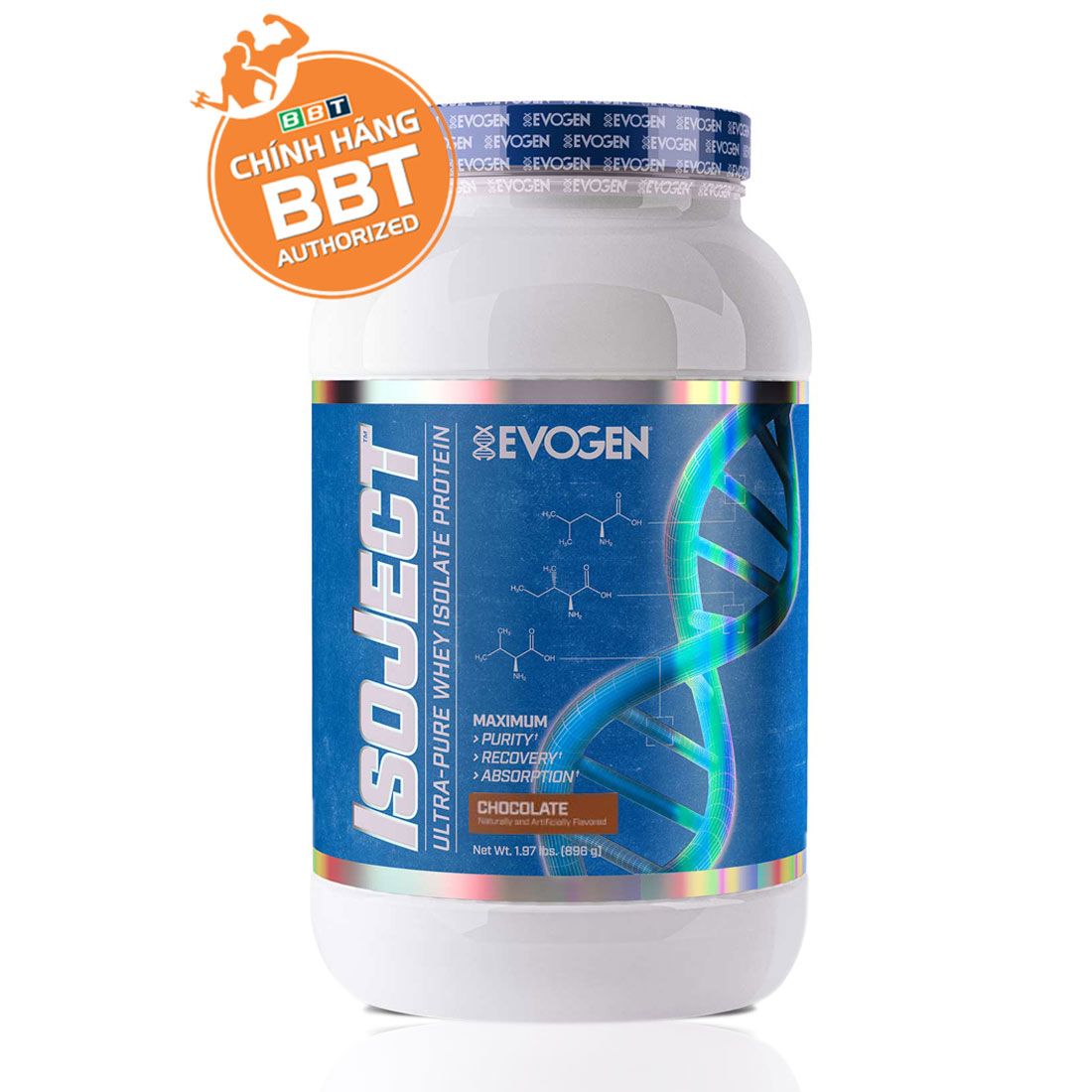 ISOJECT Premium EVOGEN - Whey Isolate tăng cơ VIP nhất
