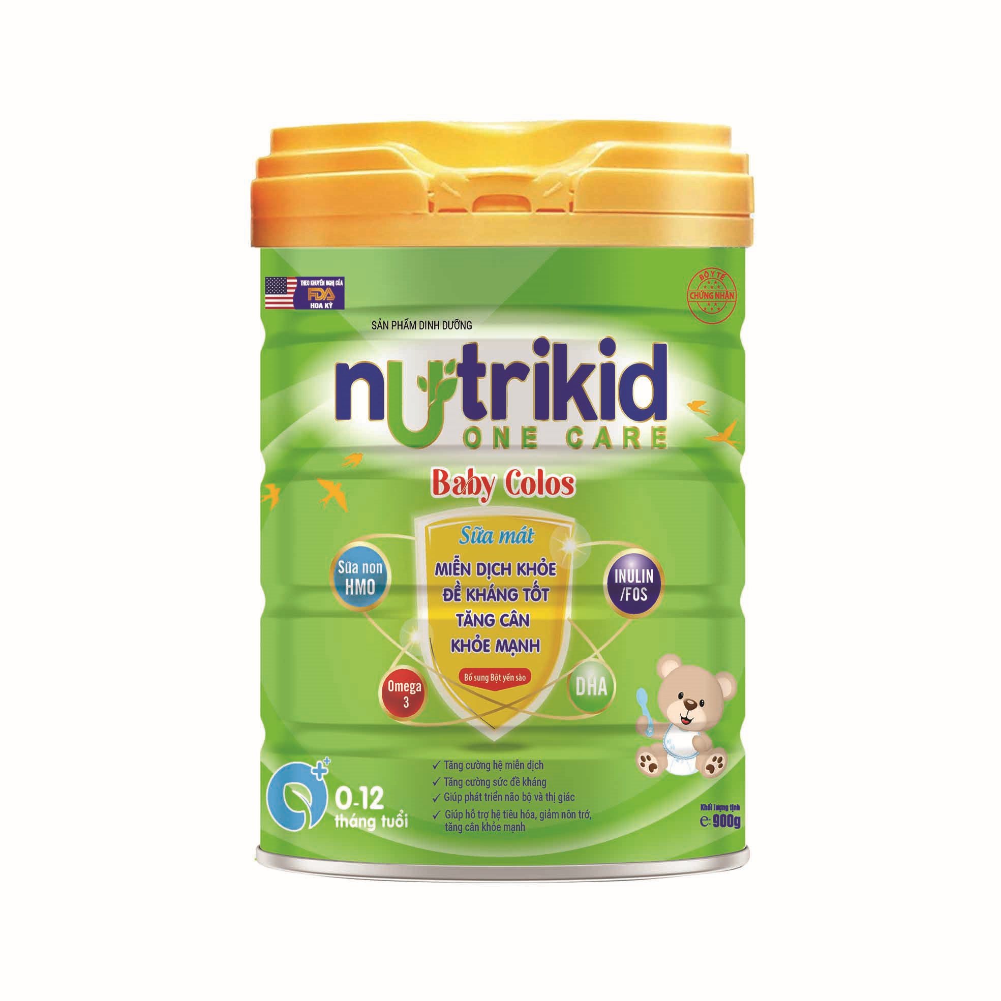 Nutrikid One Care Baby Colos (Từ 0 - 12 tháng tuổi) 