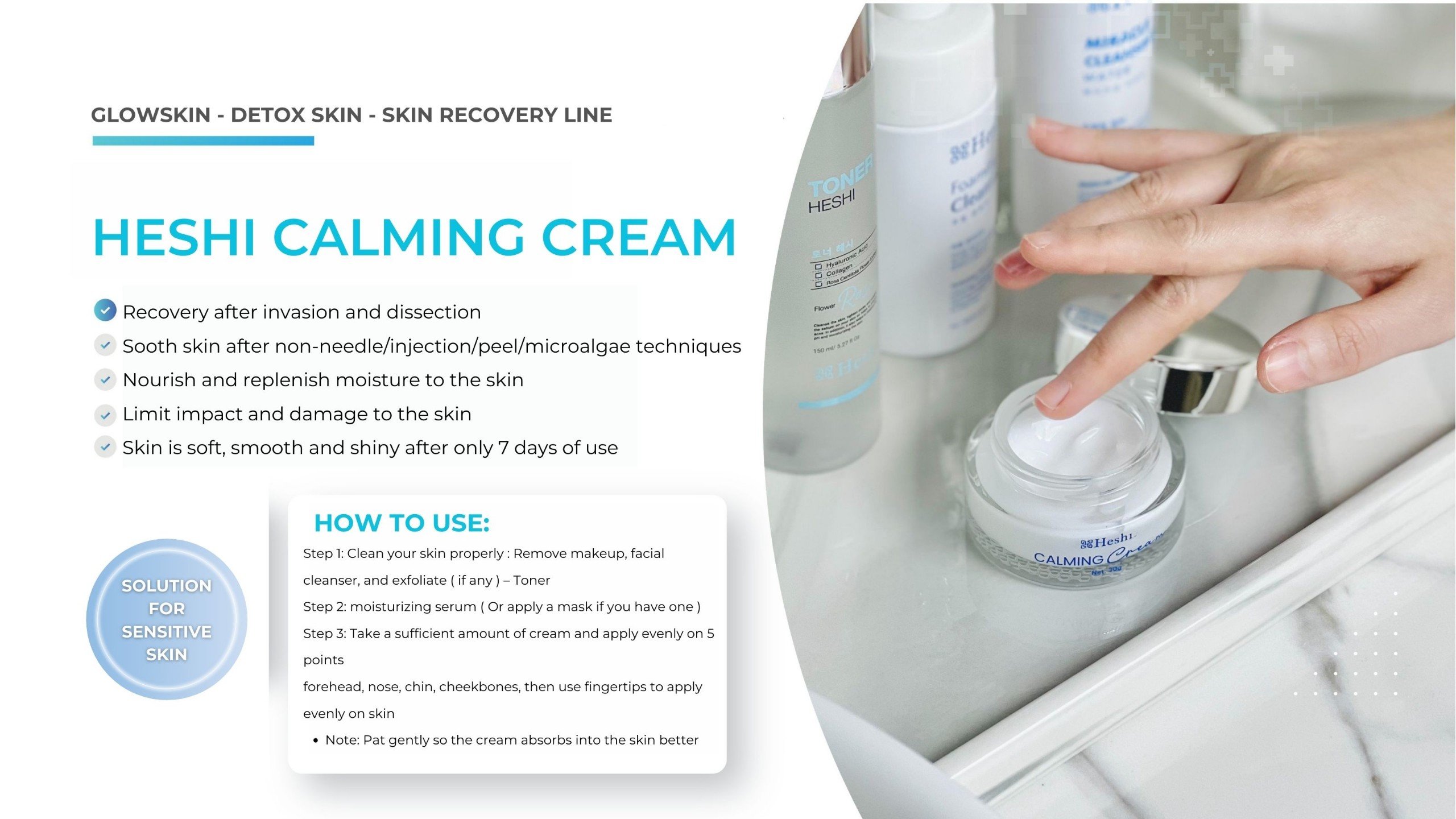 Heshi Calming Cream 