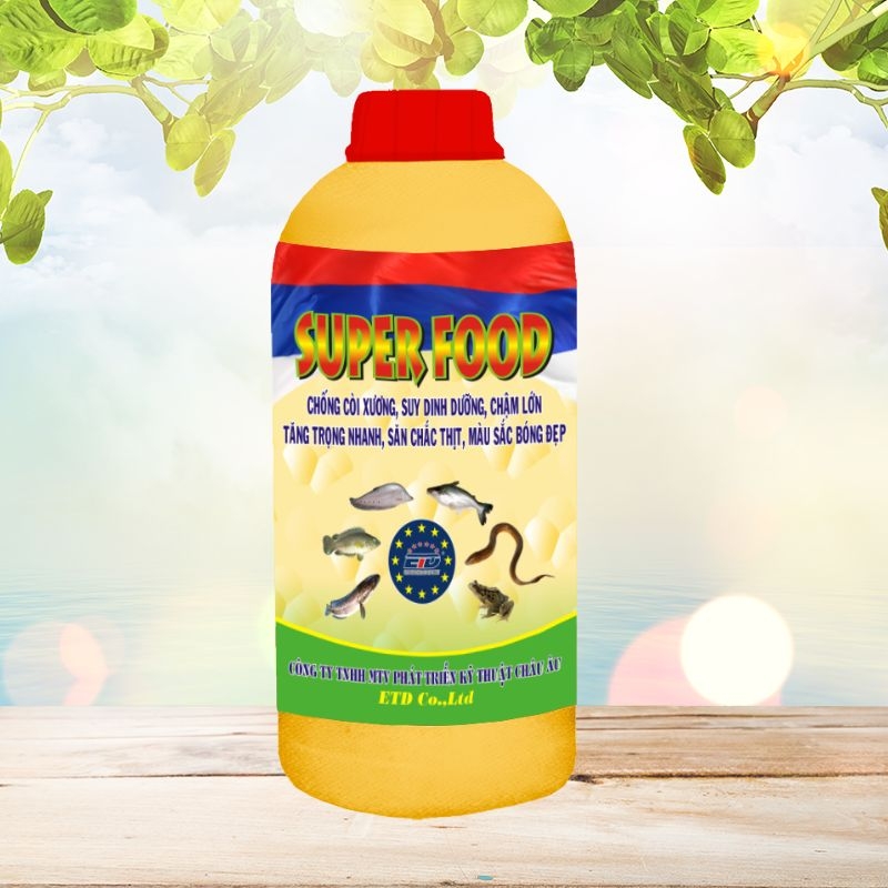 SUPER FOOD - Chống Còi Xương, Suy Dinh Dưỡng, Tăng Trọng Nhanh, Màu Sắc Bóng Đẹp