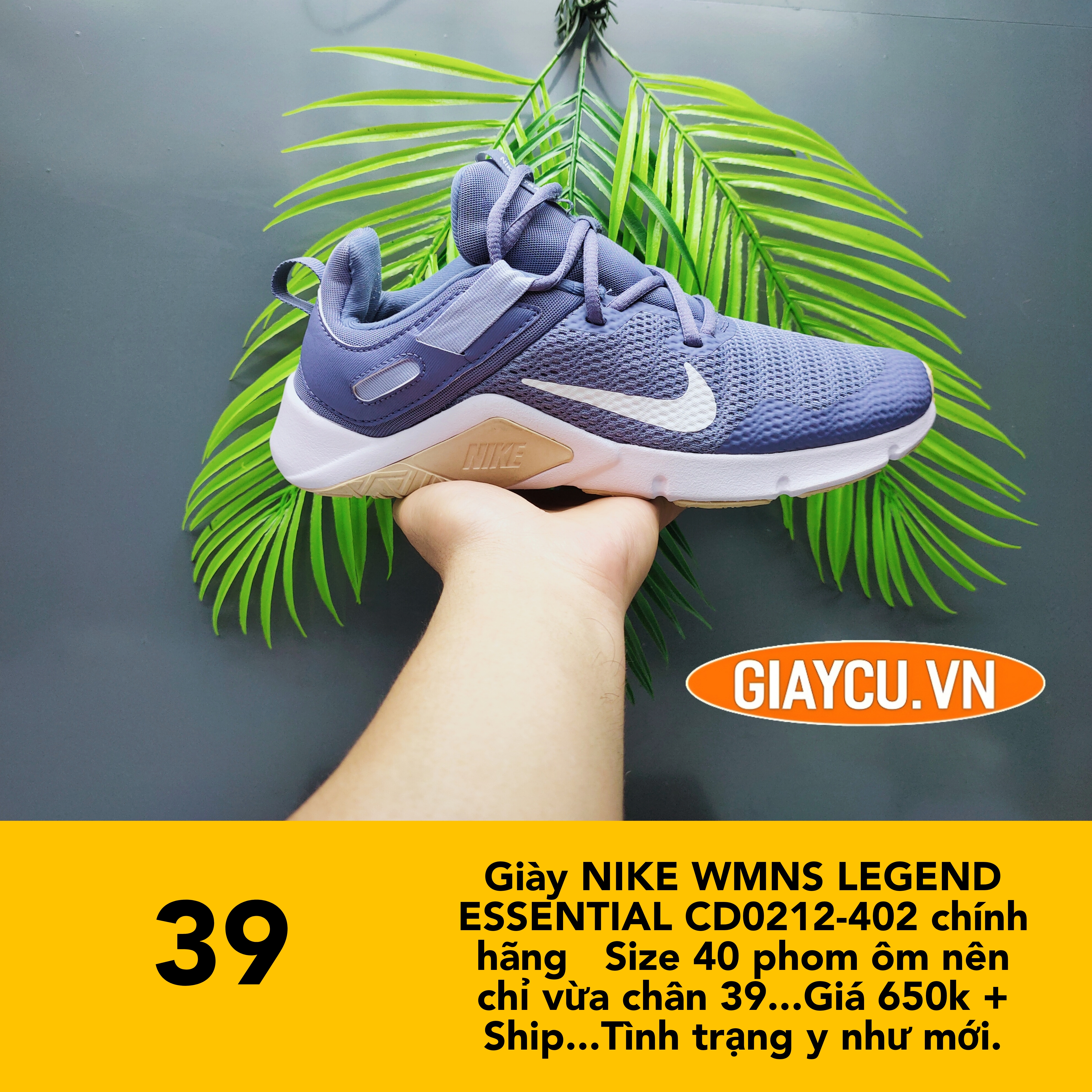 Giày NIKE WMNS LEGEND ESSENTIAL CD0212-402 chính hãng 