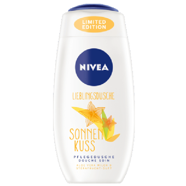 Sữa tắm Nivea dịu và mát da sau khi đi nắng - Duschgel Sonnenkuss, 250 ml