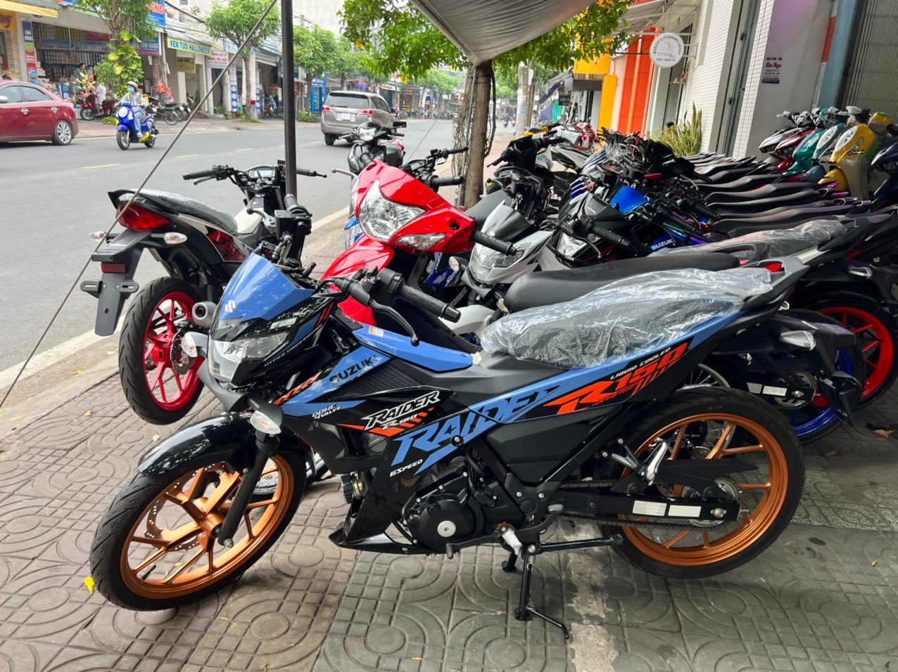 Raider Fi mới 100% siêu sale chấn động địa cầu