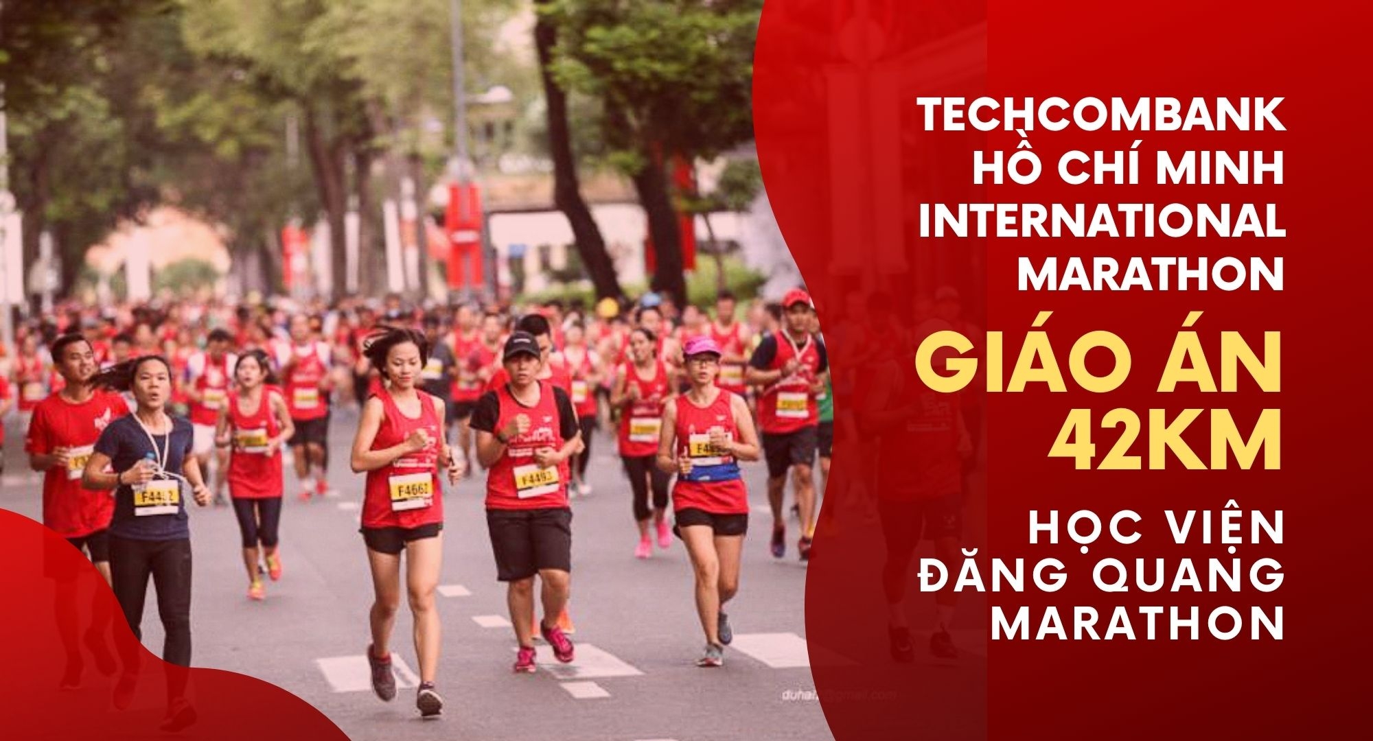 GIÁO ÁN 42KM TECHCOMBANK HỒ CHÍ MINH MARATHON
