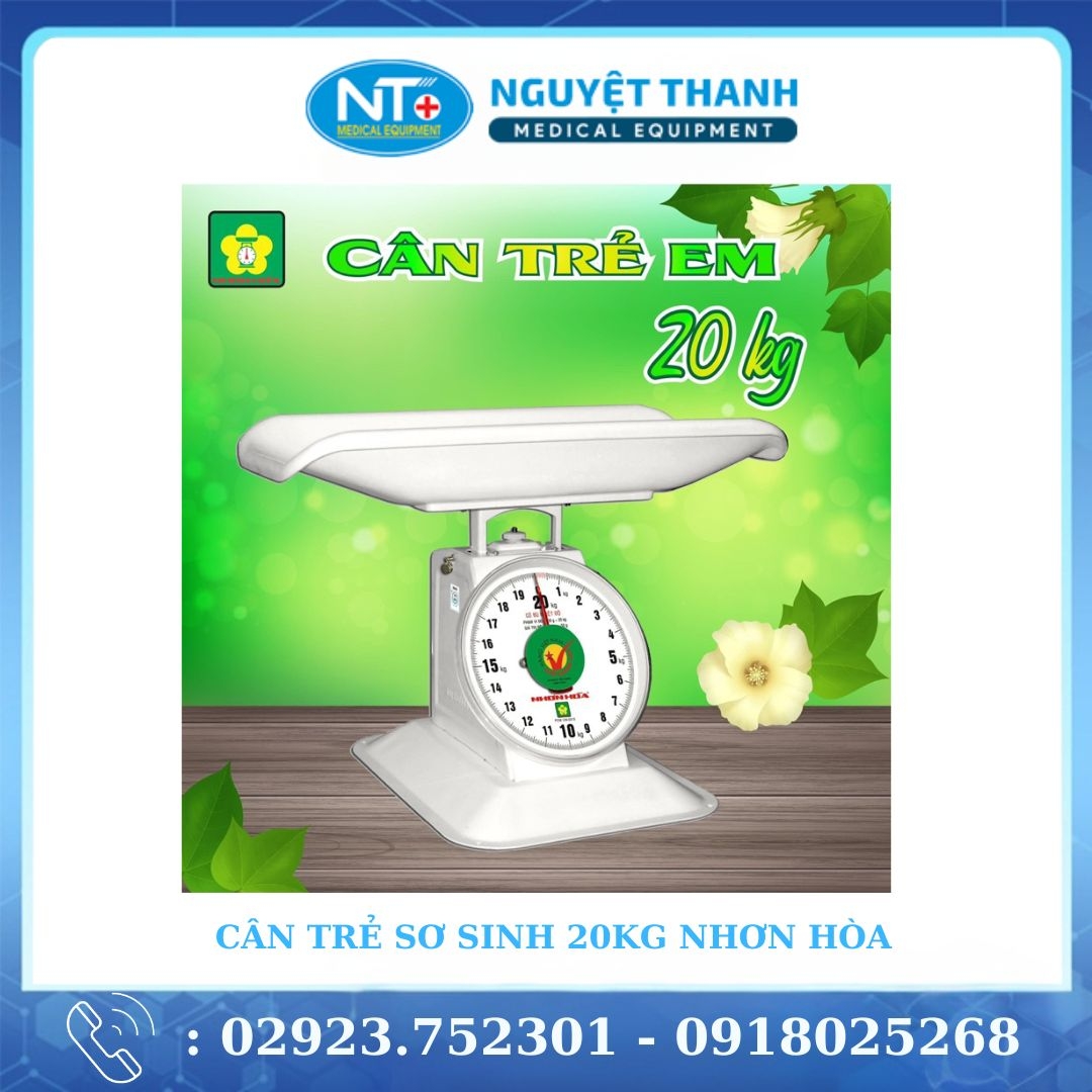 Cân Trẻ Sơ Sinh Nhơn Hòa 20Kg