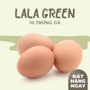 [LALA Green] Trứng Gà CP Vỉ 10 quả