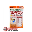 Viên uống Asahi Dear-Natura bổ sung acid folic, sắt, canxi cho bà bầu 120 viên