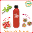 Summer Drink (Nước ép dưa hấu - chanh dây - bạc hà)