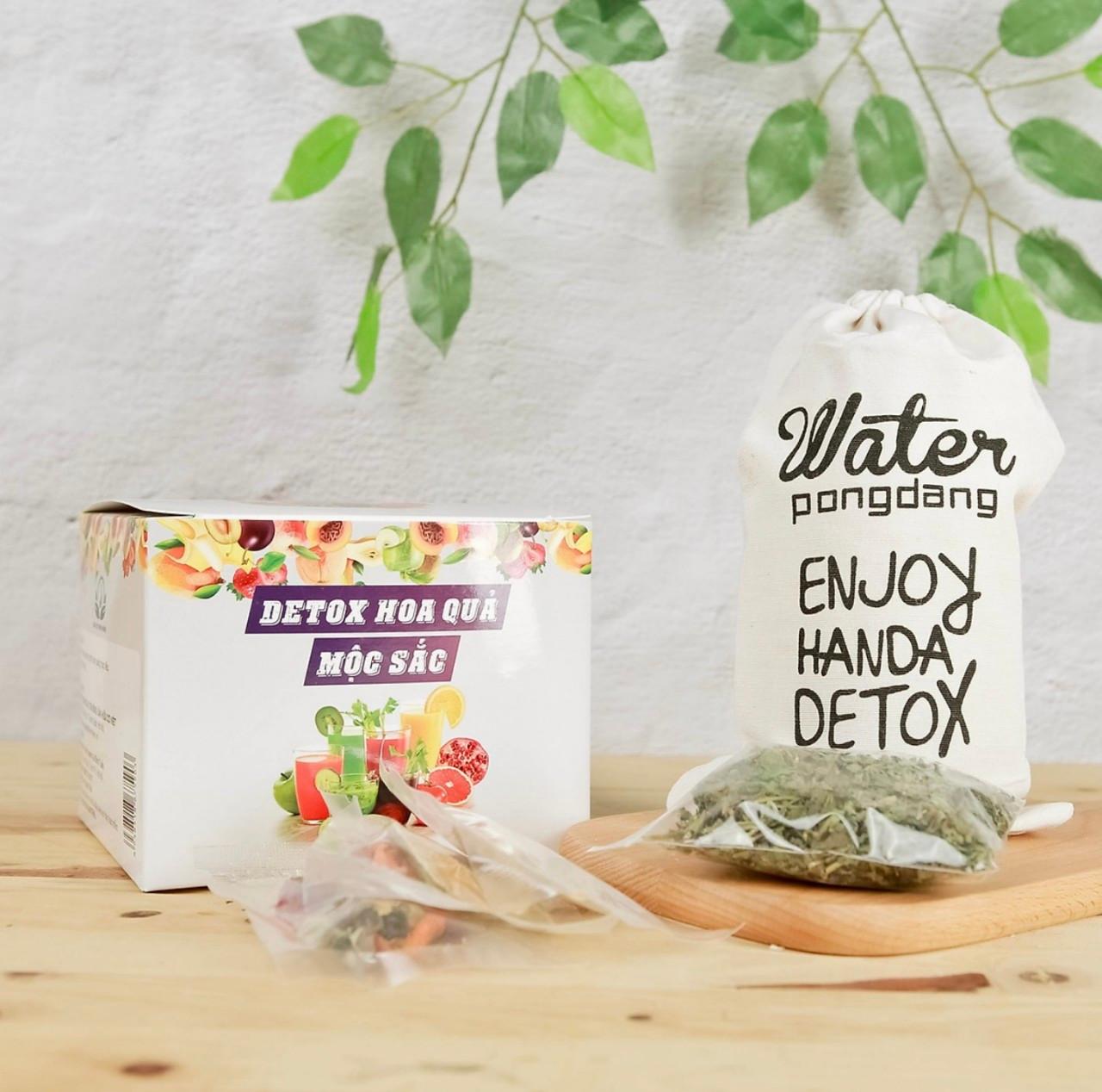 DETOX HOA QUẢ (set hộp nhỏ kèm bình)