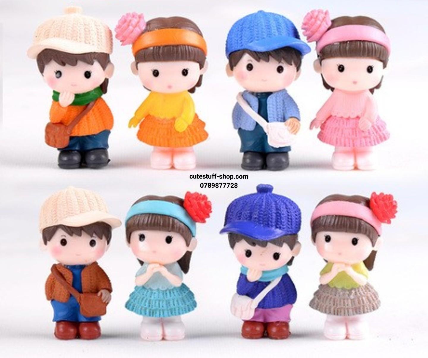 Phụ kiện tiểu cảnh Couple đeo túi