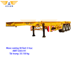 Sơ mi rơ mooc xương 30 feet 3 trục