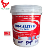 Bio Calcivit Cattle 10kg - Bổ Sung Canxi Và Khoáng Chất Thiết Yếu Cho Bò Và Dê - Ruvet Vietnam 