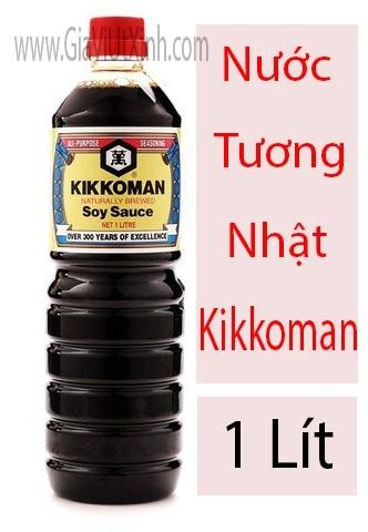 NƯỚC TƯƠNG KIKKOMAN 1LÍT - NƯỚC TƯƠNG NHẬT BẢN
