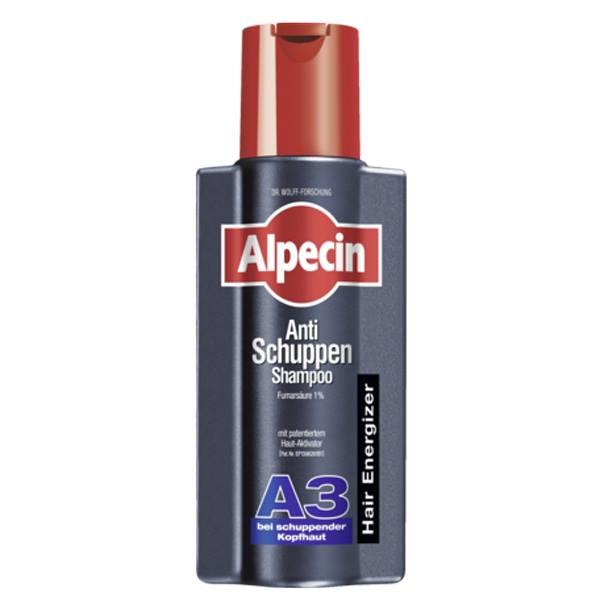 ALPECIN A3 - Dầu gội đầu trị gầu và chống rụng tóc, 250 ml - Shampoo Anti Schuppen A3