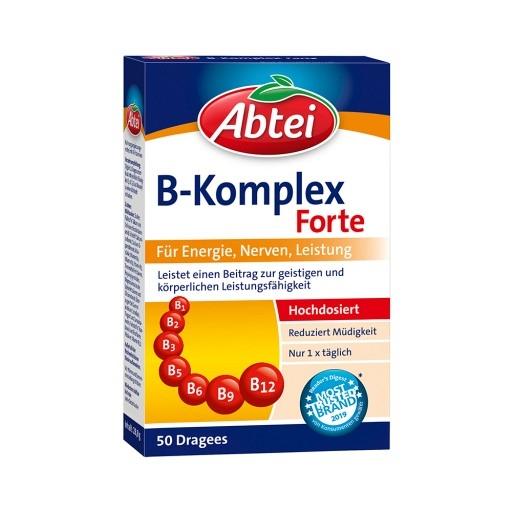 ABTEI B Komplex Forte - Vitamin B tổng hợp, hỗ trợ tinh thần và thể chất, hộp 50v