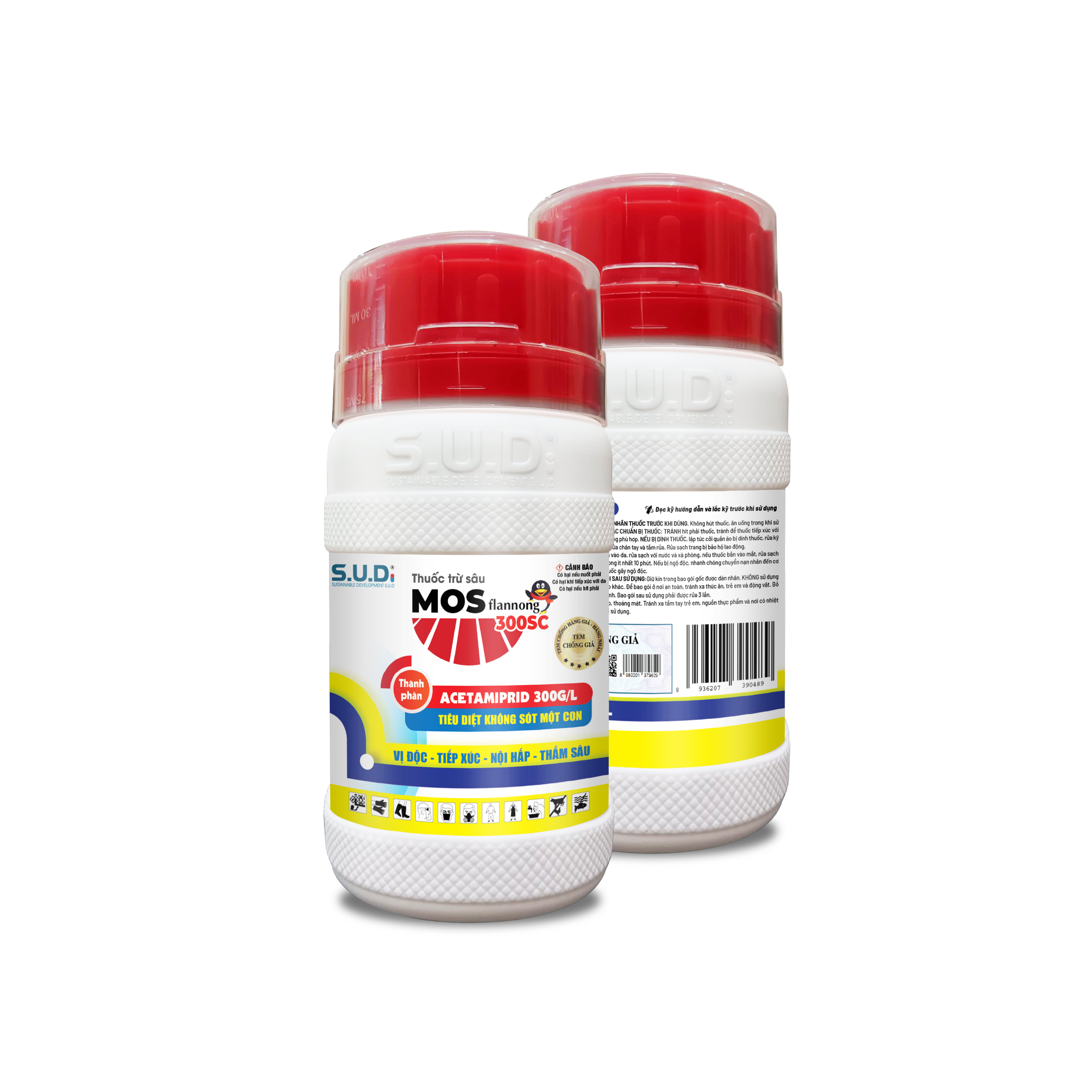 thuốc trừ sâu, mosflannong 300sc, Acetamiprid, công ty s.u.d, đặc trị rầy nâu, đặc trị sâu cuốn lá, đặc trị bọ trĩ, đặc trị rầy phấn trắng