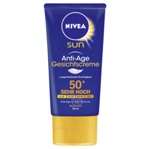 Kem chống nắng NIVEA SUN bảo vệ và dưỡng da, chống lão hóa  - SPF 50+, 50ml