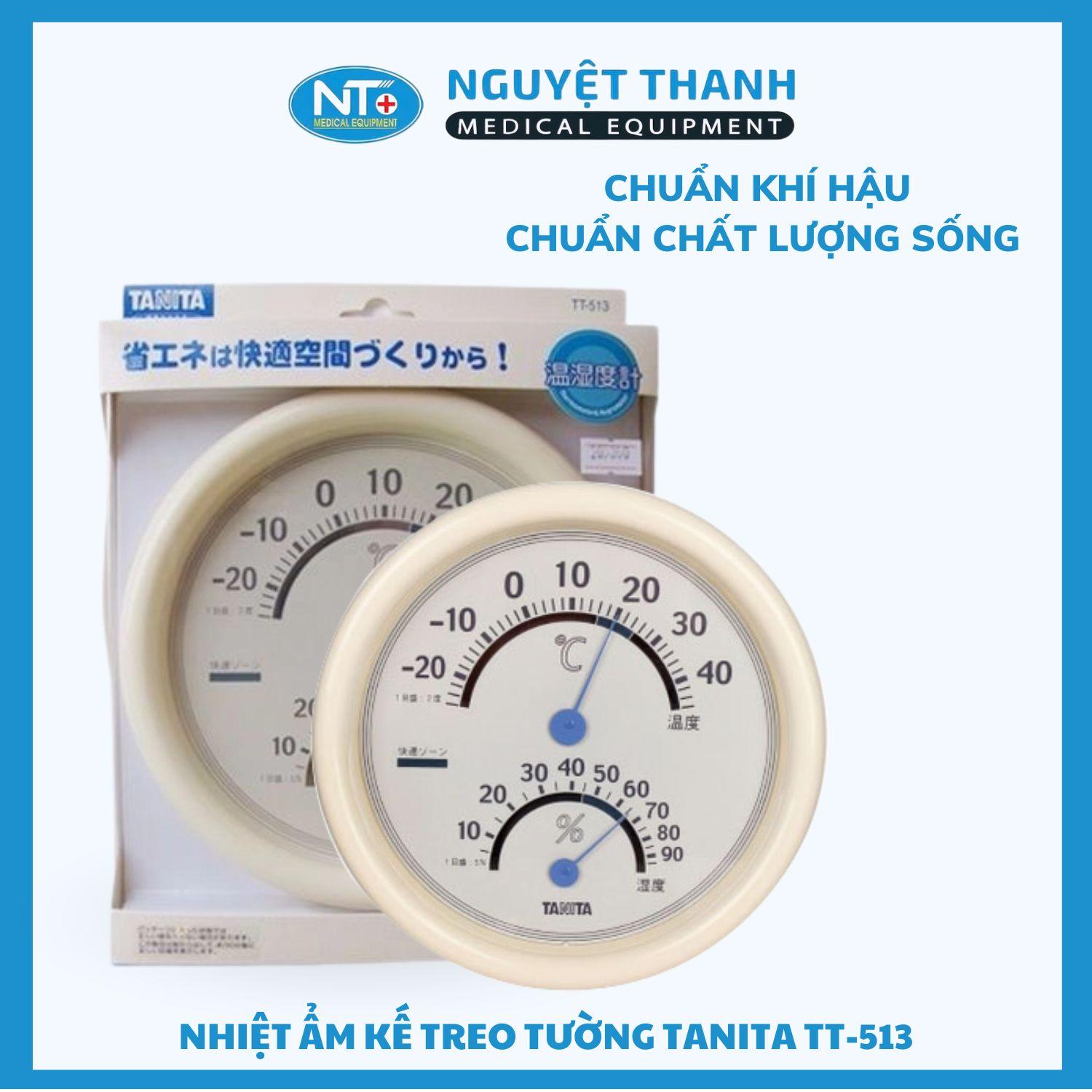 Nhiệt Ẩm Kế Treo Tường Tanita TT-513