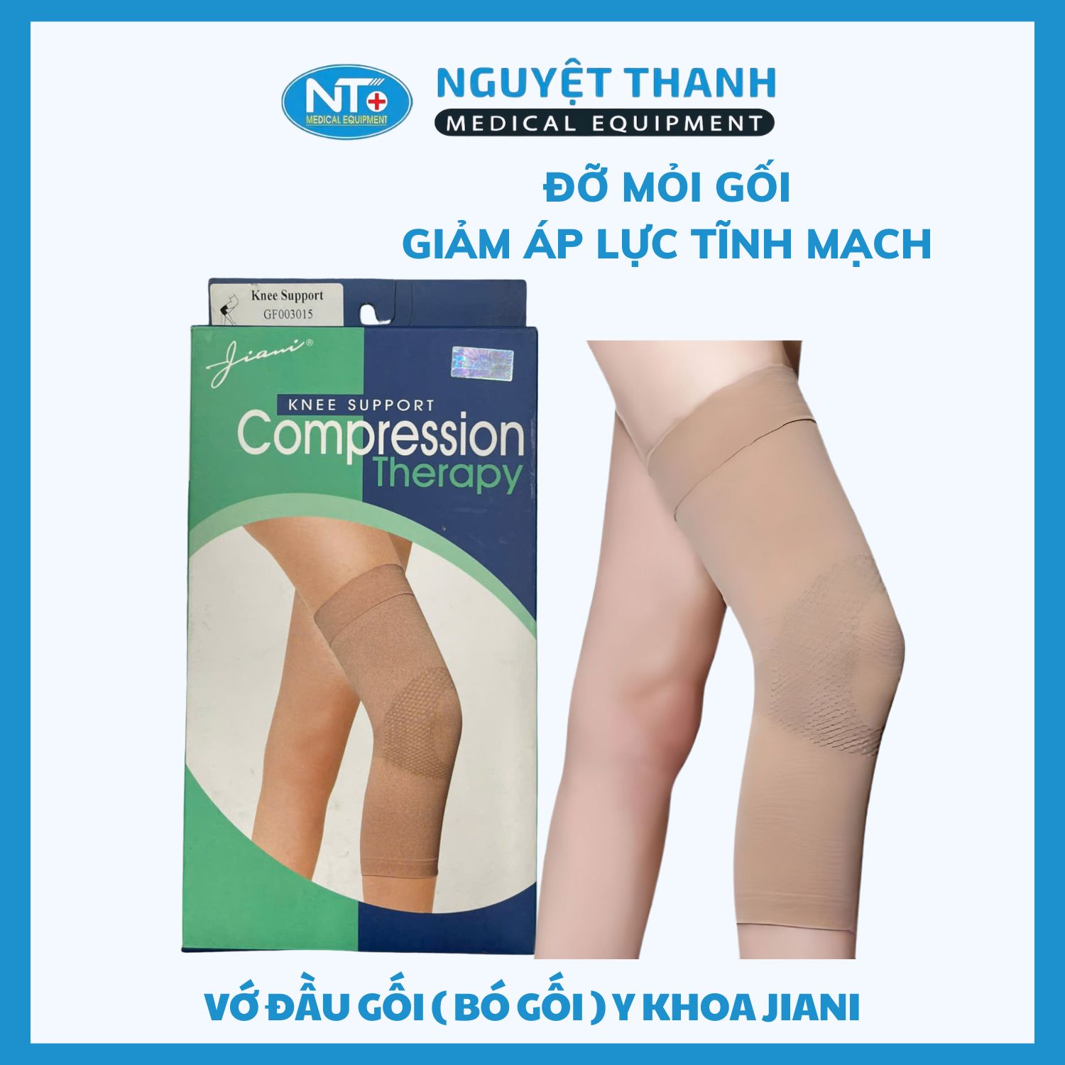 Vớ Gối (Bó Gối) Y Khoa Jiani - Ý