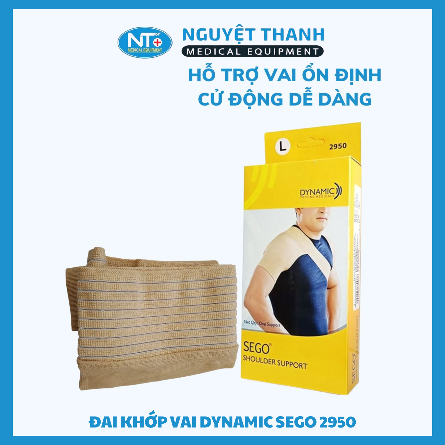 Đai Khớp Vai Dynamic Sego 2950 - India