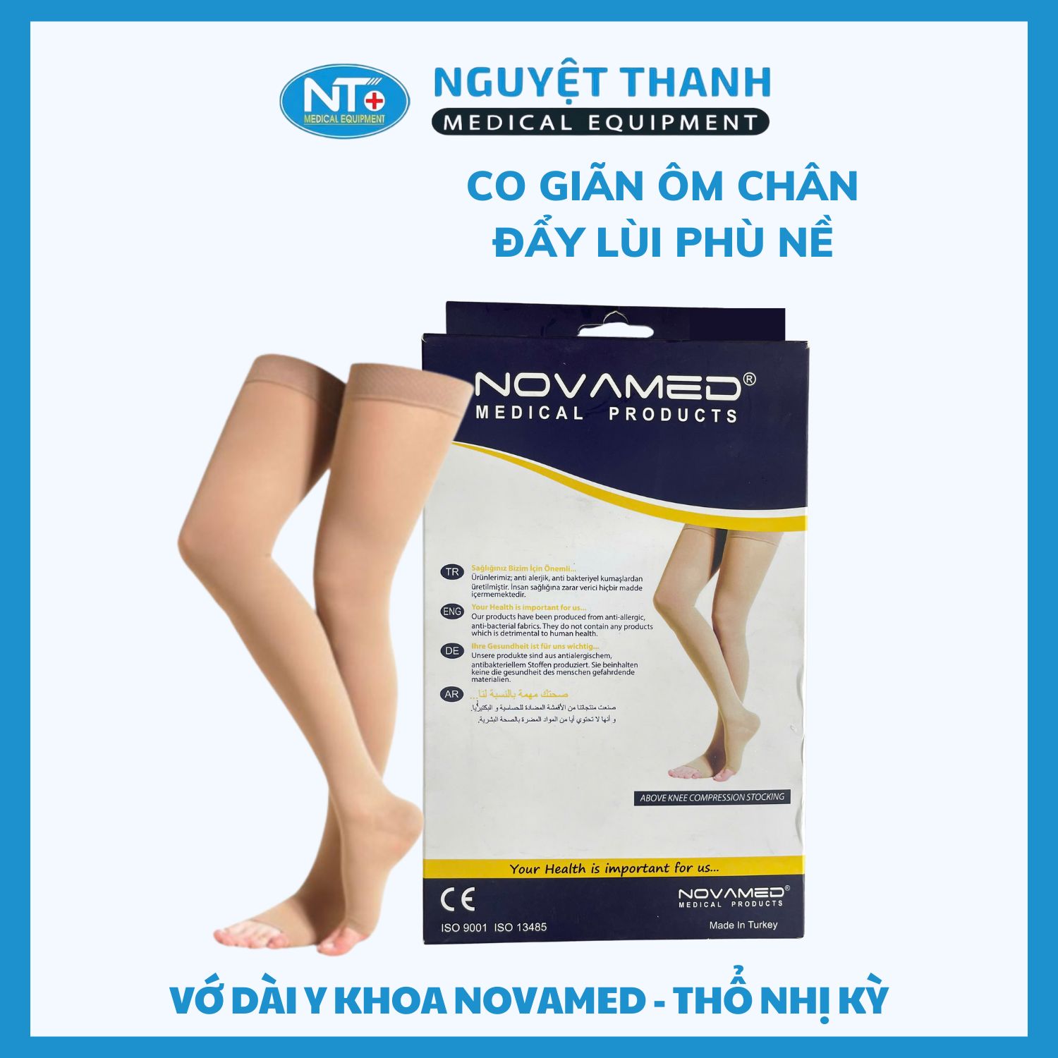 Vớ Dài Y Khoa Novamed - Thổ Nhị Kỳ