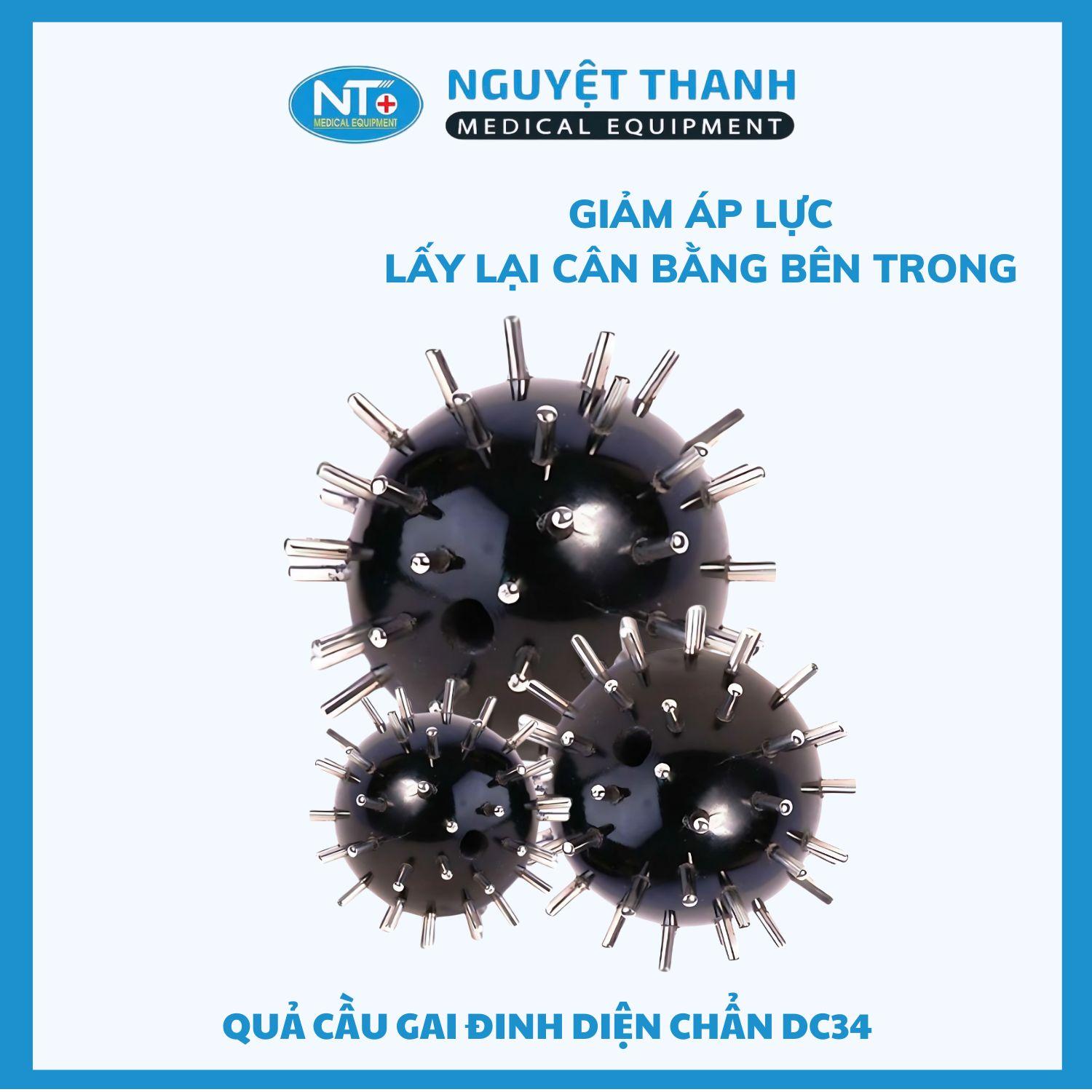Quả Cầu Gai Đinh Diện Chẩn DC34
