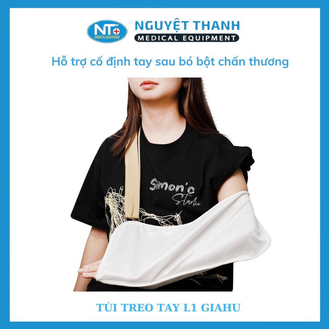 Túi treo tay L1 GIAHU - Giúp phục hồi cánh tay sau chấn thương.