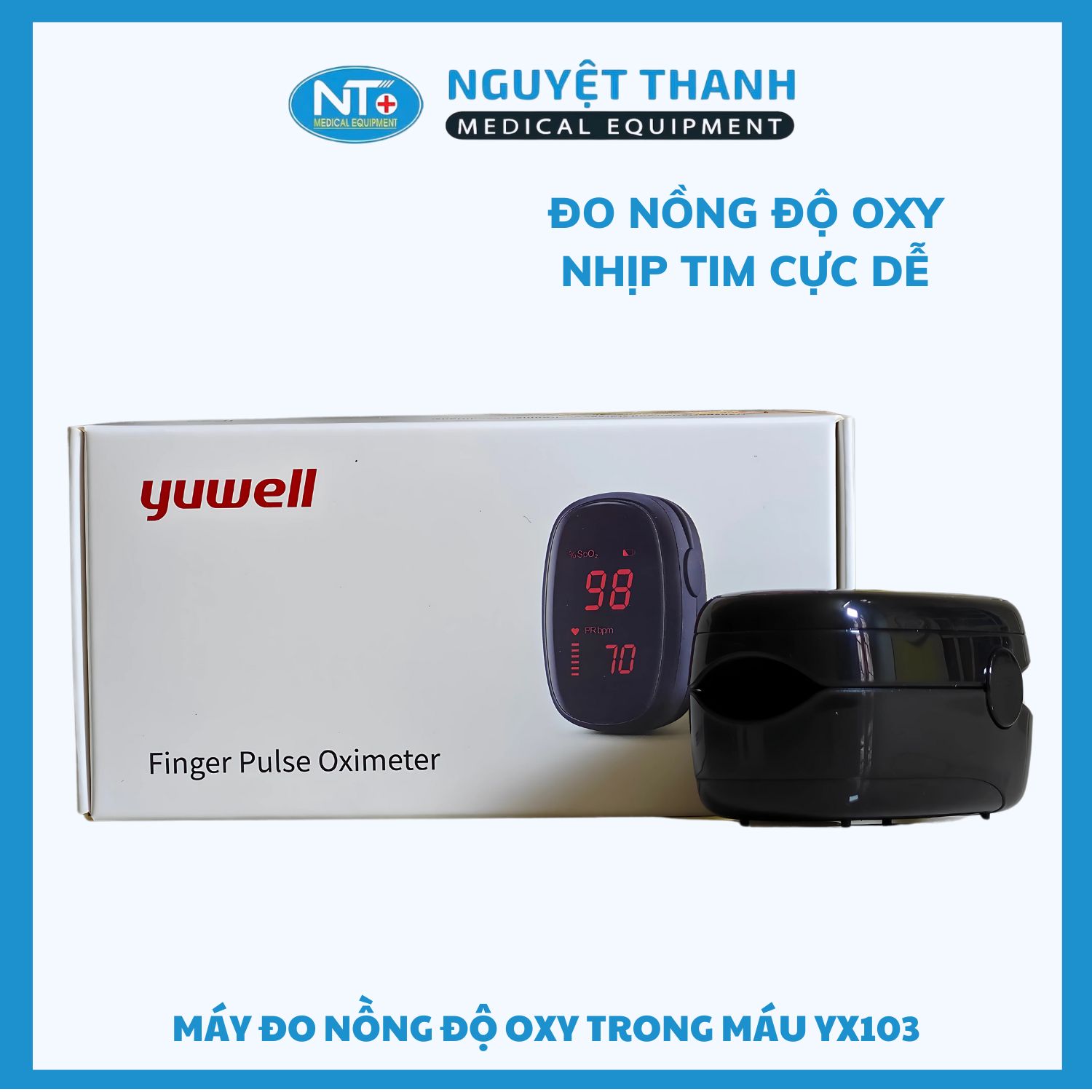 Máy đo nồng độ Oxy trong máu YX103