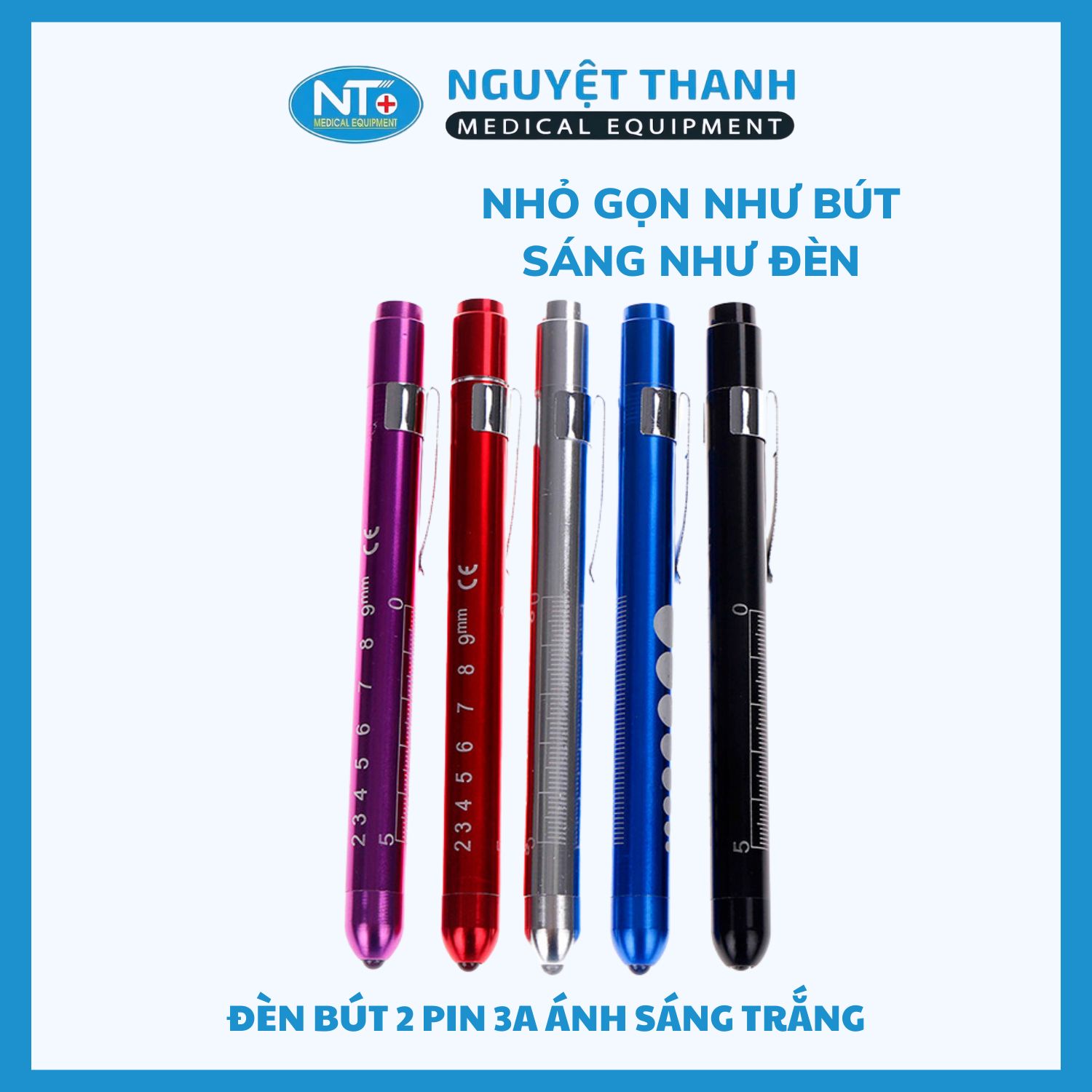 Đèn Bút 2 Pin 3A Ánh Sáng Trắng (đã có pin )