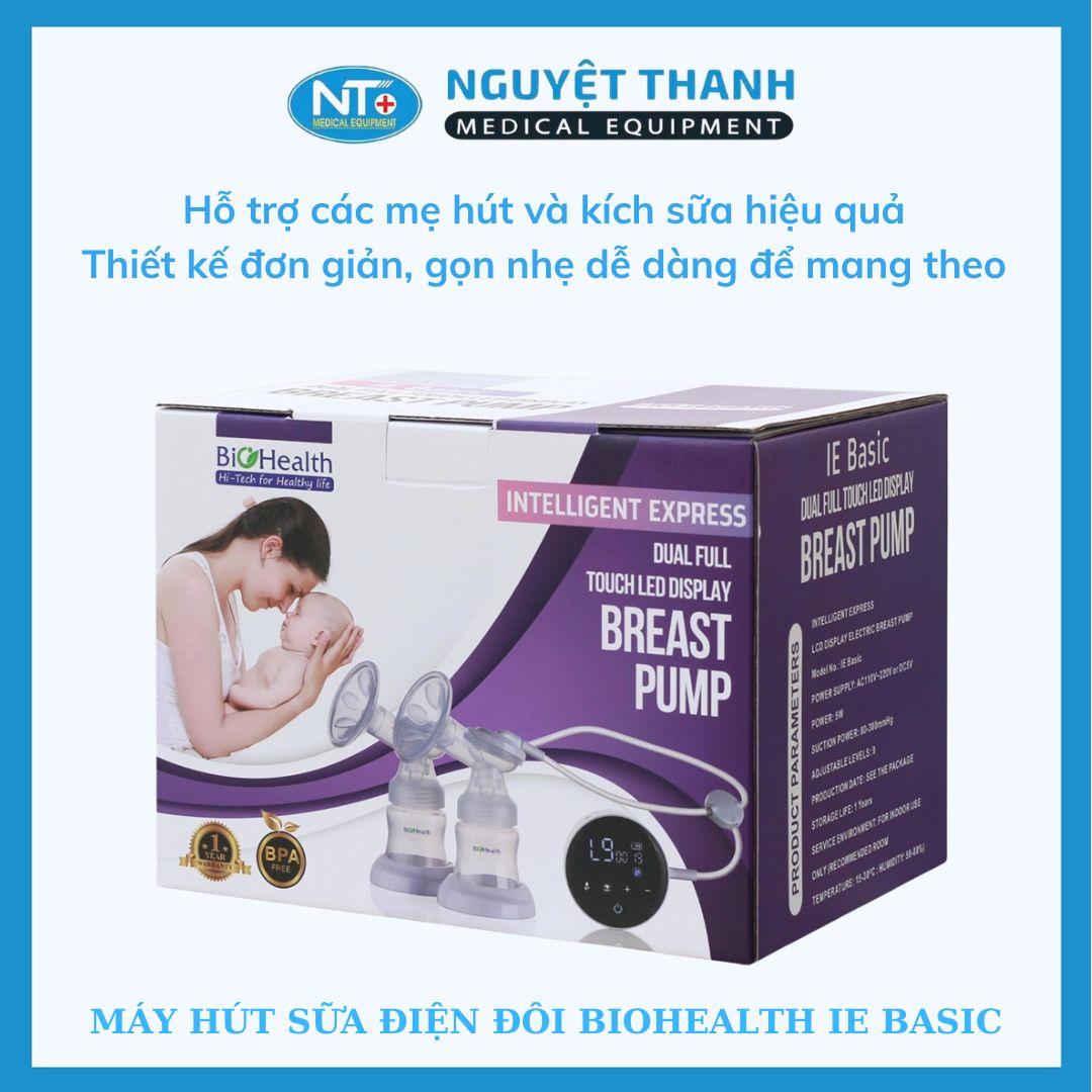 Máy Hút Sữa Điện Đôi Biohealth IE Basic