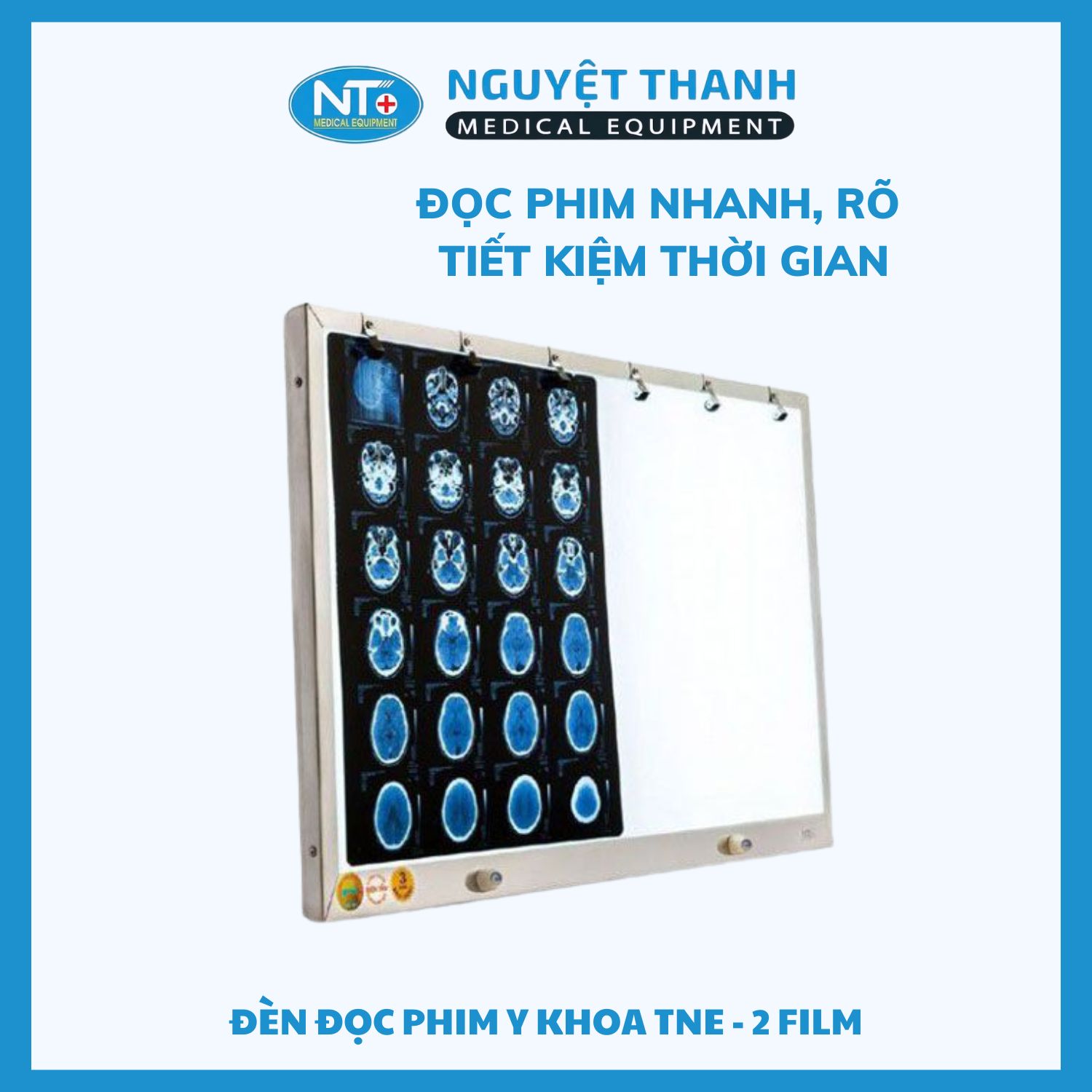 Đèn Đọc Phim Y Khoa TNE - 2 Film