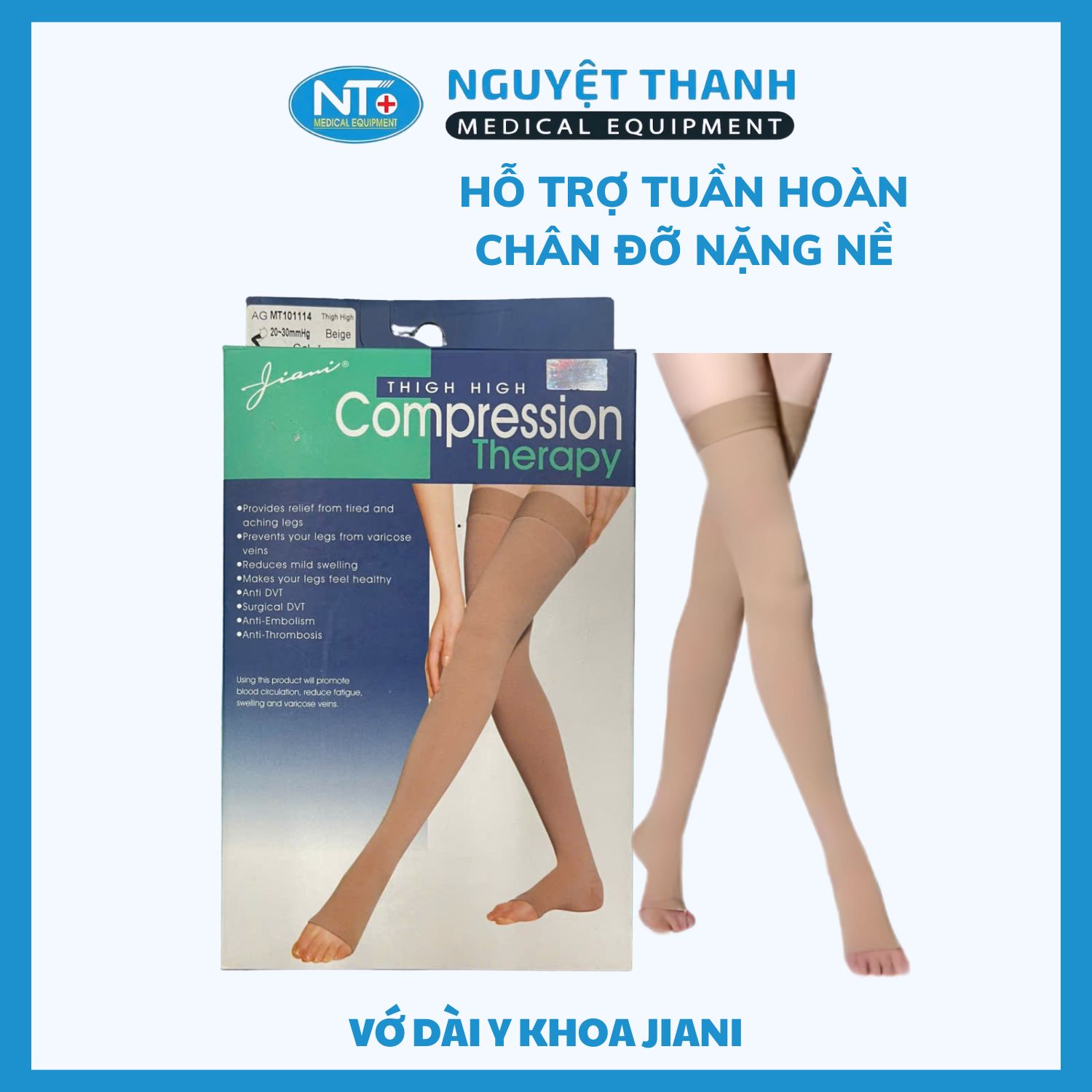 Vớ Dài Y Khoa Jiani - Ý
