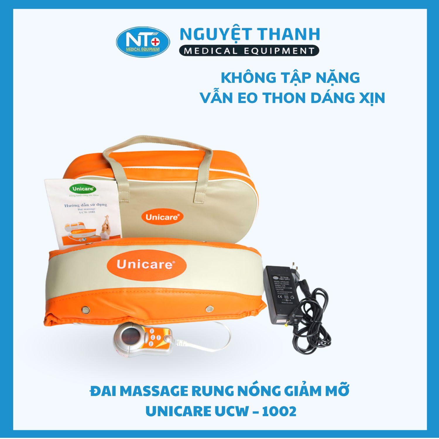 Đai Massage Rung Nóng Giảm Mỡ Unicare UCW – 1002
