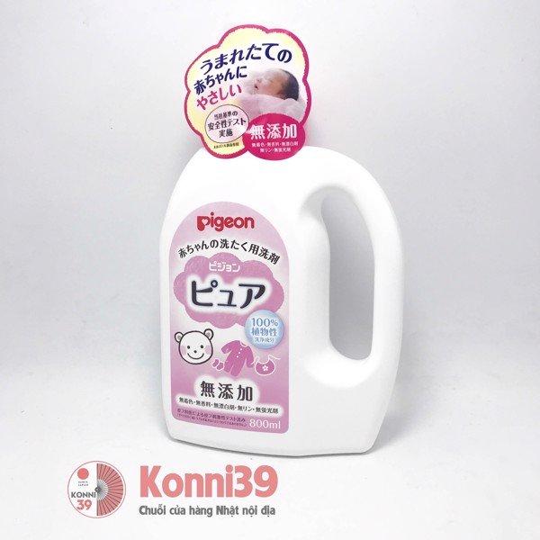 Nước giặt quần áo em bé Pigeon 800ml